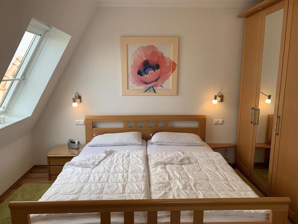 Ferienwohnung Hafenblick Wiek auf Rügen Buitenkant foto